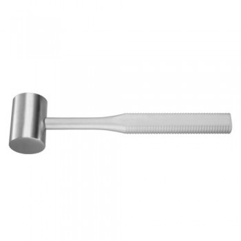 Ombredanne Bone Mallet Stainless Steel, 24 cm - 9 1/2" Head Diameter - Weight 40.0 mm Ø - 520 Grams
